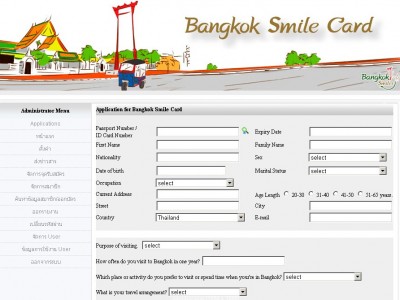 Bangkok Smile Card
